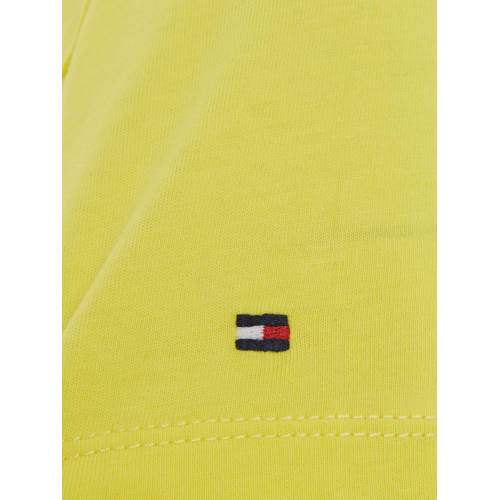 Tommy Hilfiger T-shirt TOMMY BAGELS met printopdruk citroengeel Meisjes Katoen Ronde hals 104