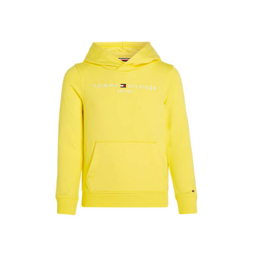 Tommy Hilfiger hoodie geel Sweater Effen