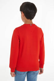 thumbnail: Tommy Hilfiger sweater met tekst felrood