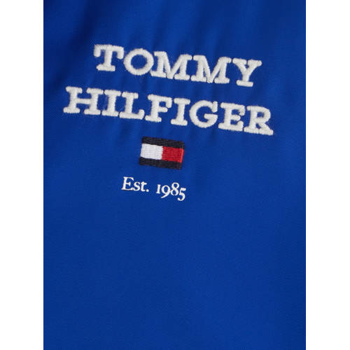 Tommy Hilfiger baseball jacket felblauw rood Jas Jongens Polyester Capuchon 128
