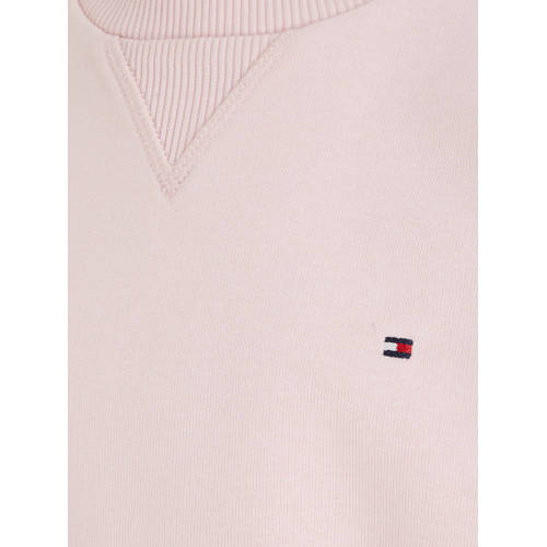 Tommy Hilfiger sweater lichtroze Effen 110 | Sweater van