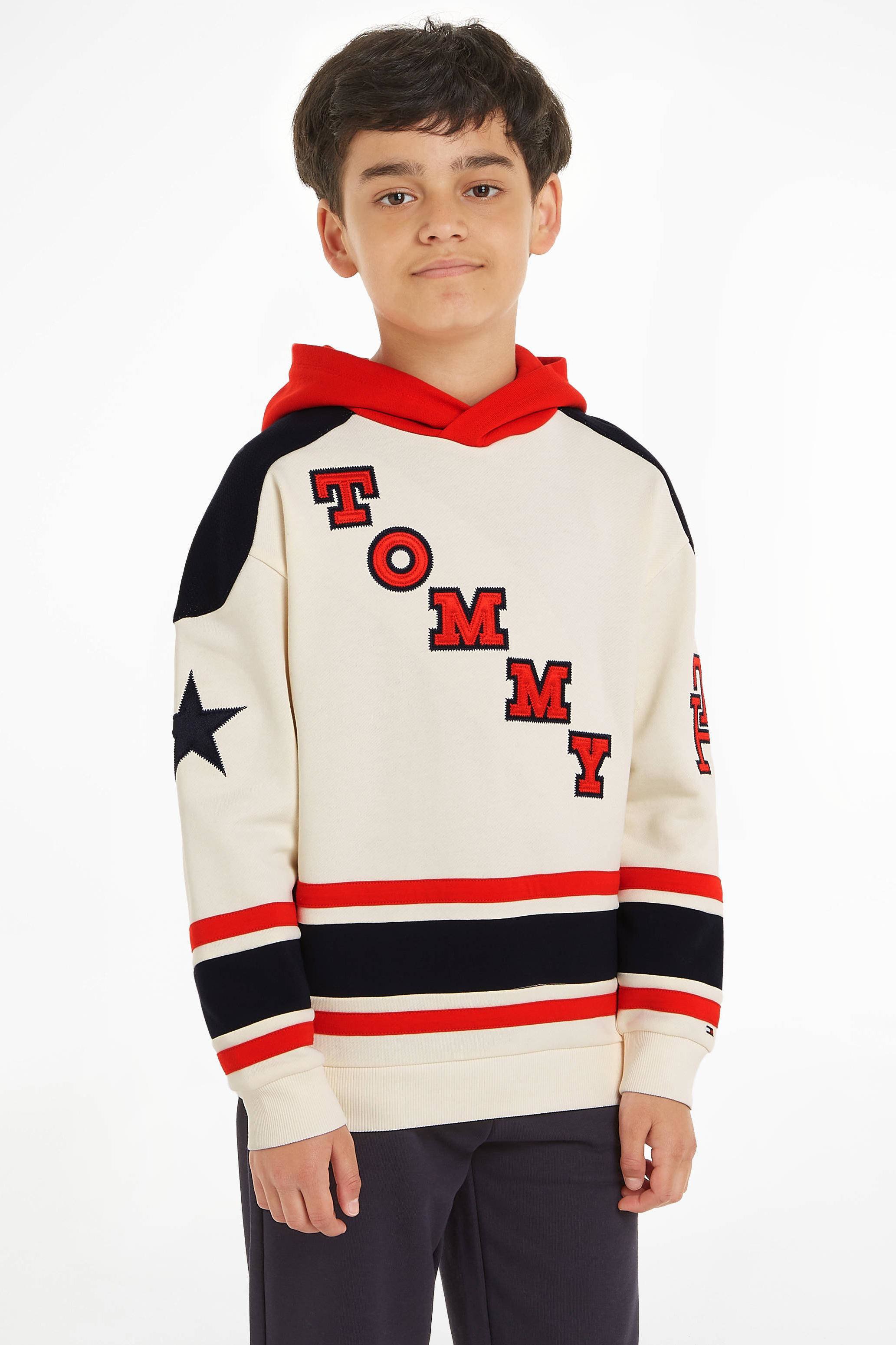 Tommy best sale hoodie rood