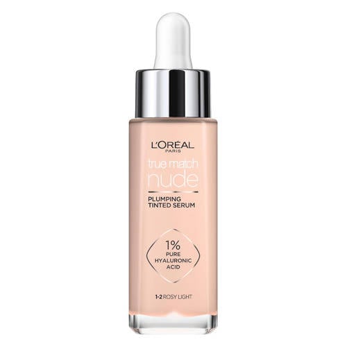 L'Oréal Paris True Match True Match Nude Getint Serum - 1-2 Rosy Light - 30 ml Foundation afbeelding