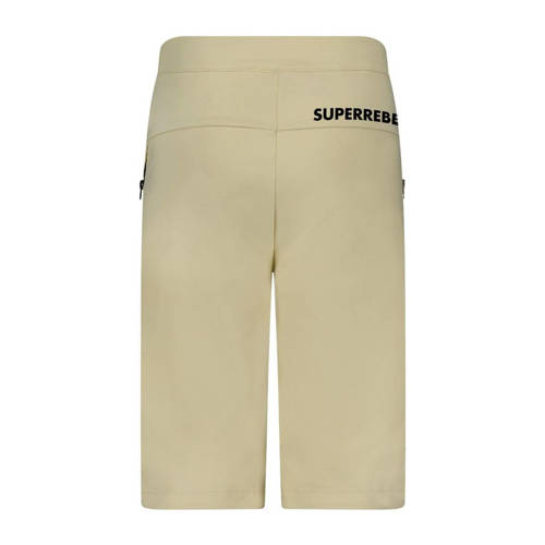 SuperRebel korte broek Joy beige Katoen Effen 116