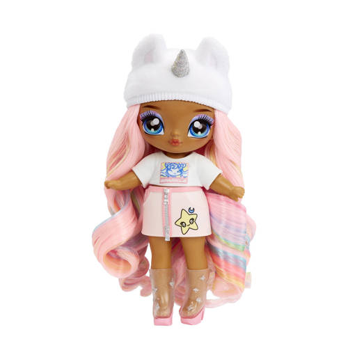 Na! Surprise 3-in-1 speelset met rugzak slaapkamer en Whitney Sparkles met eenhoornthema Modepop