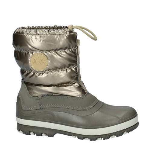 Antarctica snowboots goud Dames Rubber Effen - maat 33/34 afbeelding