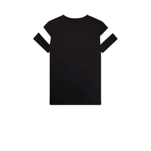 Ellesse T-shirt Caserio zwart Katoen Ronde hals Meerkleurig 128-134