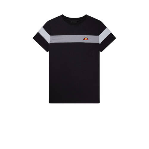 Ellesse T-shirt Caserio zwart Jongens/Meisjes Katoen Ronde hals Meerkleurig - 128-134