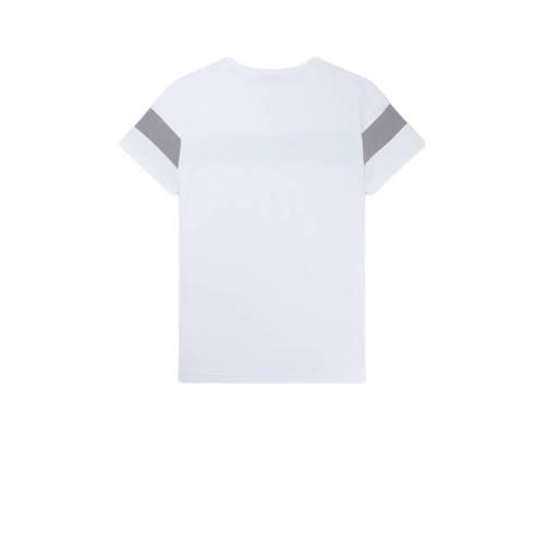Ellesse T-shirt Caserio wit Jongens Meisjes Katoen Ronde hals Meerkleurig 128-134