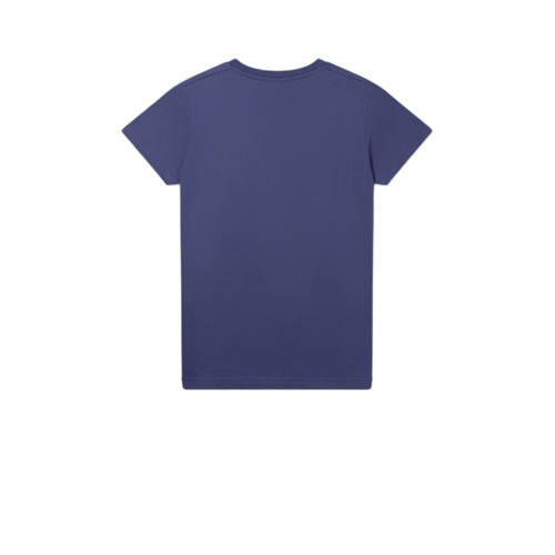 Ellesse T-shirt Tigeria donkerblauw Jongens Meisjes Katoen Ronde hals Printopdruk 140-146