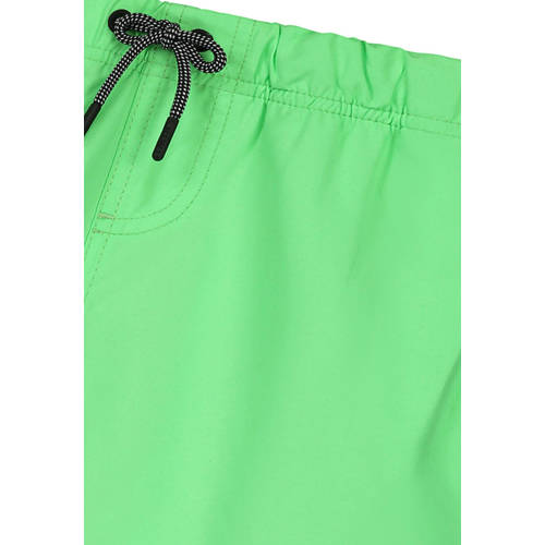 Shiwi zwemshort Mike neon groen Jongens Gerecycled polyester Effen 110 116
