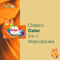 thumbnail: Robijn Classics Color  3-in-1 wascapsules - 3 x 40 wasbeurten - 120 wasbeurten