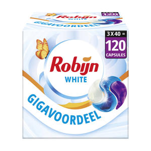 3-in-1 wascapsules Stralend Wit - 3 x 40 wasbeurten - 120 wasbeurten