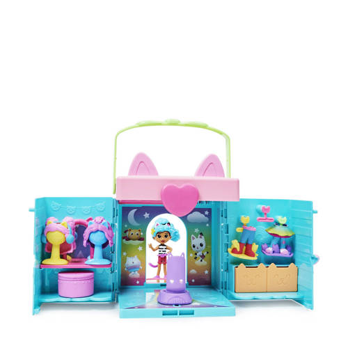 Gabby's Dollhouse Gabby's Poppenhuis Gabby's Verkleedkamer met accessories en Gabby-figuur Speelset