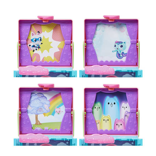 Gabby's Dollhouse Gabby's Poppenhuis Gabby's Verkleedkamer met accessories en Gabby-figuur Speelset