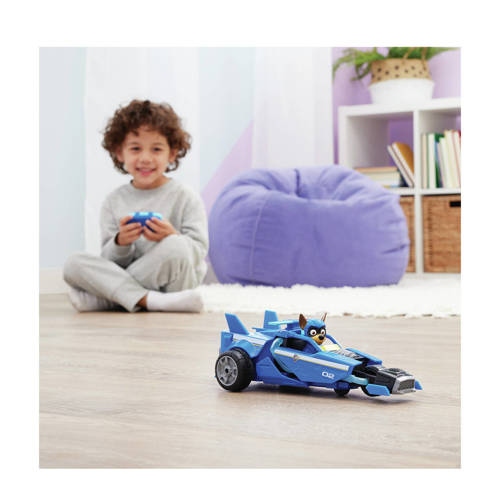 Paw Patrol The Mighty Movie RC Afstandsbediening Auto met gevormde Mighty Pups Chase Radiografisch bestuurbaar voertuig
