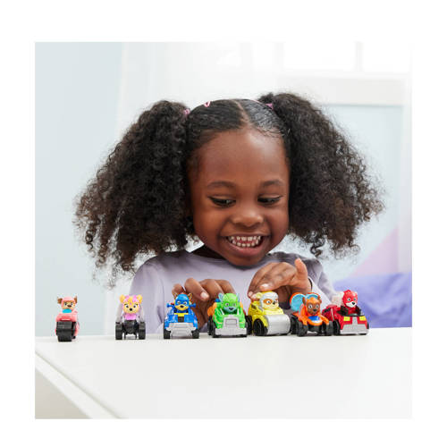 Paw Patrol The Mighty Movie 7-delige Pup Squad Racers cadeauset Auto- speelset