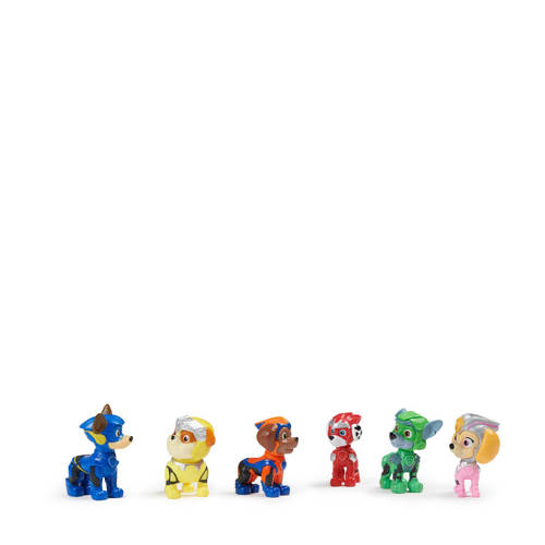 Paw Patrol The Mighty Movie cadeaupakket met 6 verzamelbare actiefiguren Speelfiguur