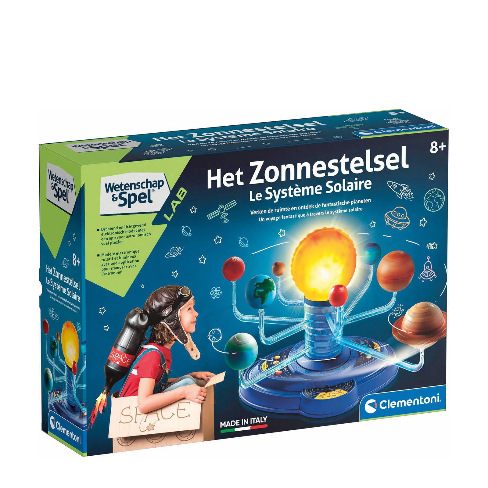 Clementoni Wetenschap & Spel Het Zonnestelsel | Kleertjes.com