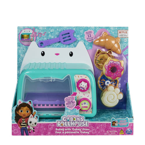 Gabby's Dollhouse Gabby's Poppenhuis Cakey's Oven speelgoedkeuken Huishoudspeelgoed