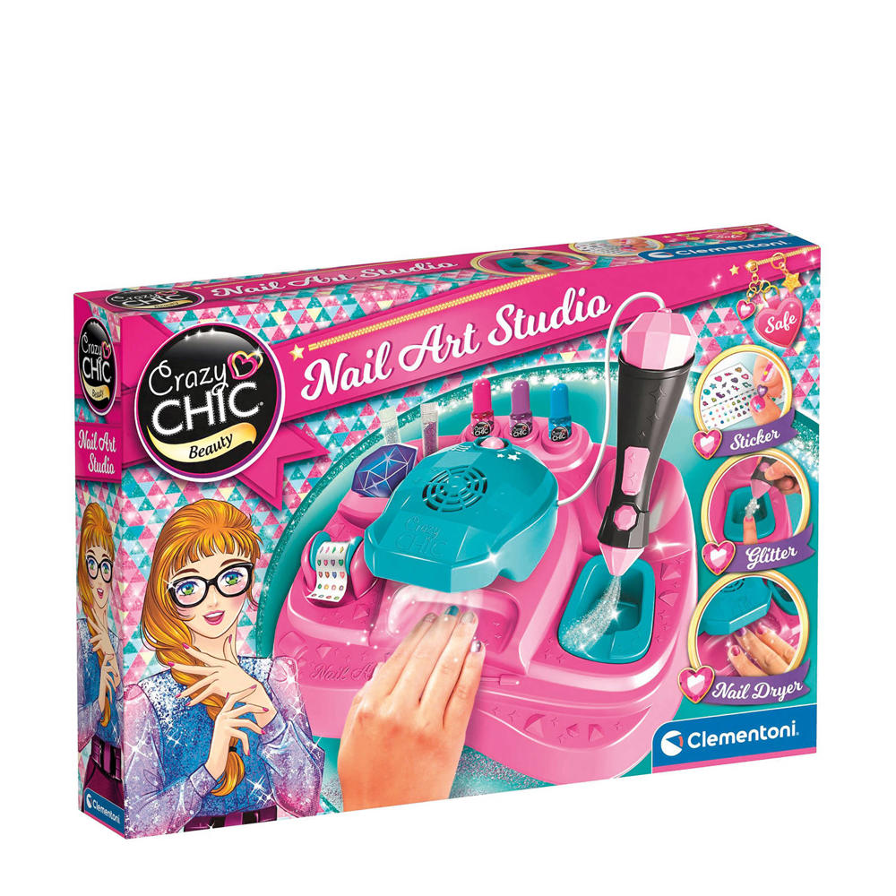 Clementoni Crazy Chic Nail Art Studio