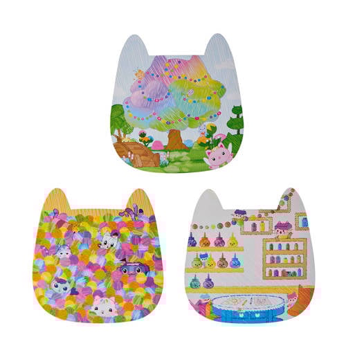 Gabby's Dollhouse Gabby's Poppenhuis Gabby Pop & Babykitty knutsel speelset Knutselpakket