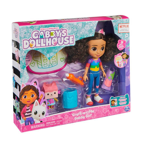 Gabby's Dollhouse Gabby's Poppenhuis Gabby Pop & Babykitty knutsel speelset Knutselpakket