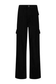 thumbnail: America Today straight fit cargobroek Paloma JR zwart