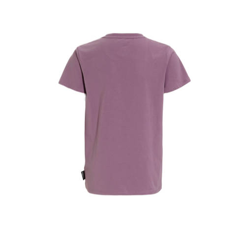 Me & My Monkey T-shirt Peter-Paul met printopdruk paars Jongens Katoen Ronde hals 98 104