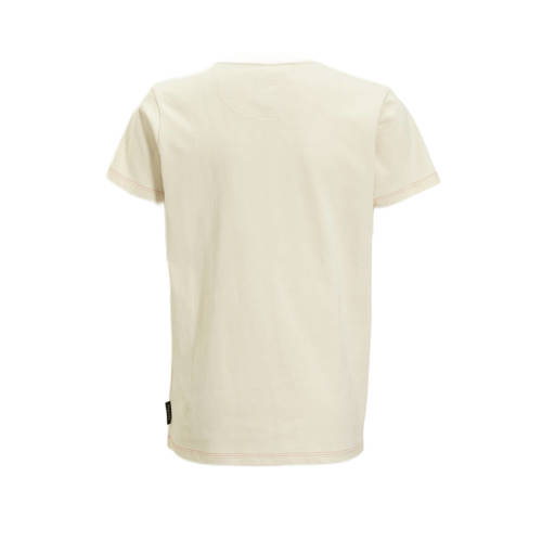 Me & My Monkey T-shirt Pyke met printopdruk beige Jongens Katoen Ronde hals 110 116