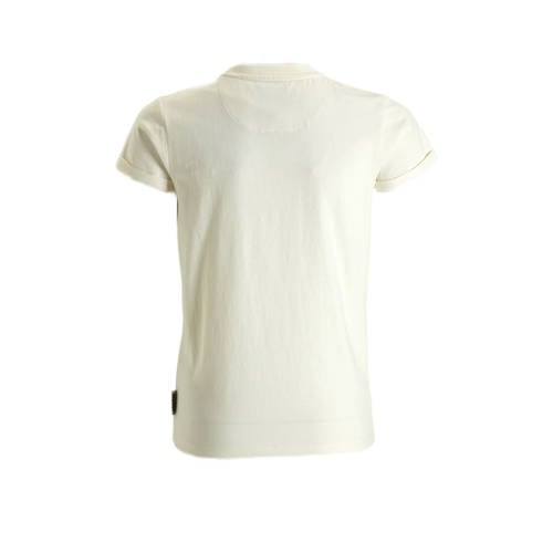 Me & My Monkey T-shirt Pakize met printopdruk wit Meisjes Katoen Ronde hals 98 104