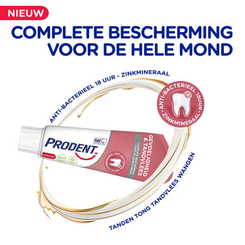 Prodent Gevoeligheid & Tandvlees tandpasta 12 x 75 ml