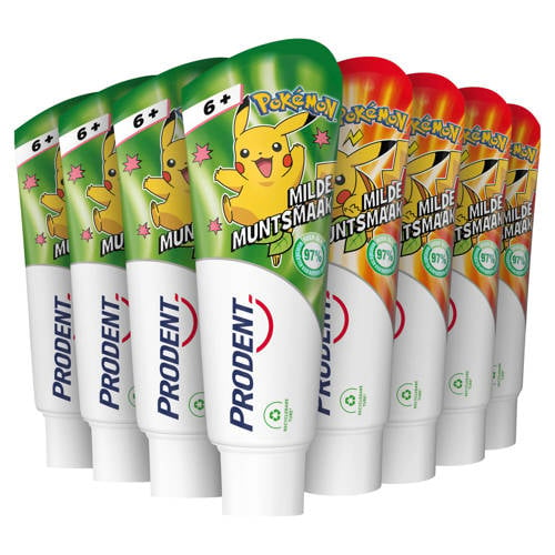 Prodent Kids Pokémon tandpasta - 12 x 75 ml | Tandpasta van Prodent
