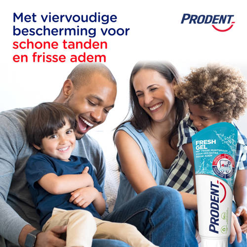 Prodent Fresh Gel tandpasta 12 x 75 ml | Tandpasta van