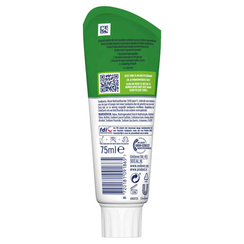 Prodent Xylitol tandpasta 12 x 75 ml | Tandpasta van
