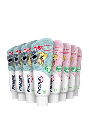 Kids 0-6 jaar tandpasta - 12 x 75 ml - voordeelverpakking