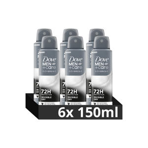 Invisible Dry anti-transpirant deodorant spray - 6 x 150 ml