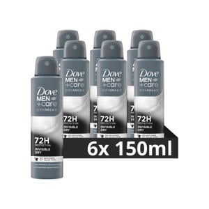 Invisible Dry anti-transpirant deodorant spray - 6 x 150 ml