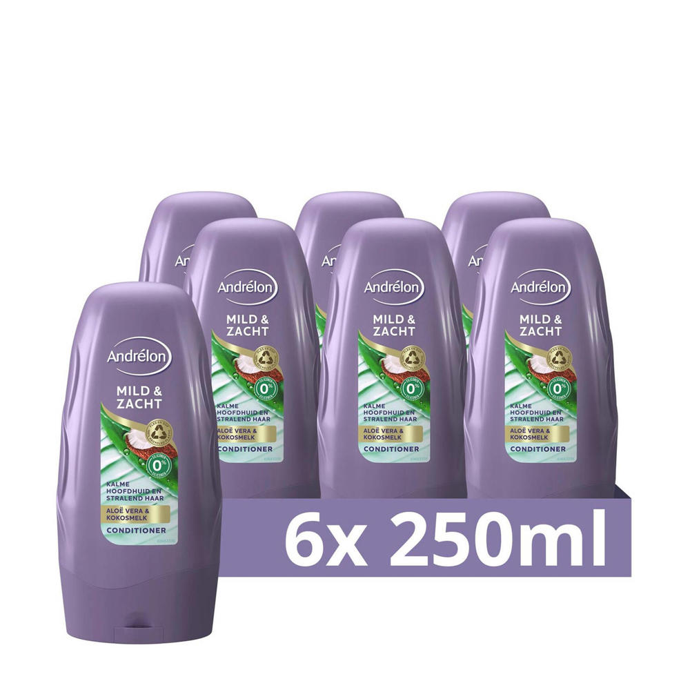 Andrélon Mild & Zacht conditioner - 6 x 250 ml