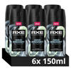 Axe Fine Fragrance Collection Aqua Bergamot premium deodorant bodyspray - 6 x 150 ml