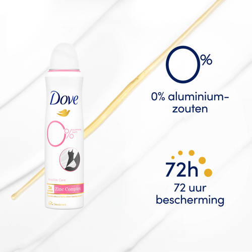 Dove 0% Aluminiumzouten Invisible Care deodorant spray 6 x 150 ml
