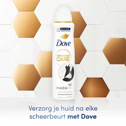 Dove Advanced Care Invisible Dry anti-transpirant deodorant spray 6 x 150 ml