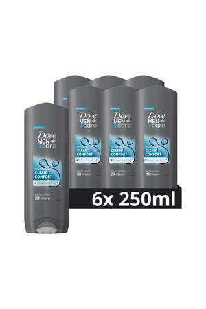 Clean Comfort 3-in-1 douchegel - 6 x 250 ml