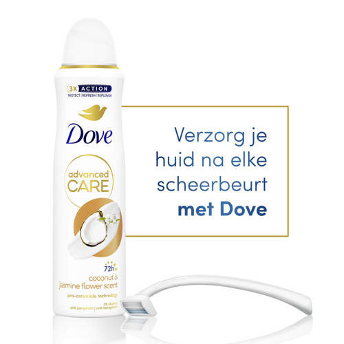 Dove Advanced Care Coconut & Jasmine anti-transpirant deodorant spray 6 x 150 ml