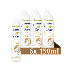 Coconut & Jasmine Flower anti-transpirant deodorant spray  - 6 x 150 ml