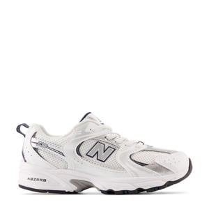530 sneakers wit/donkerblauw