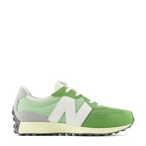 New Balance 327 V1 sneakers groen/wit Jongens/Meisjes Nylon Meerkleurig