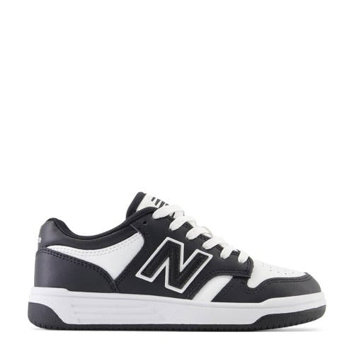 New Balance 480 V1 sneakers zwart/wit Jongens/Meisjes Imitatieleer Meerkleurig
