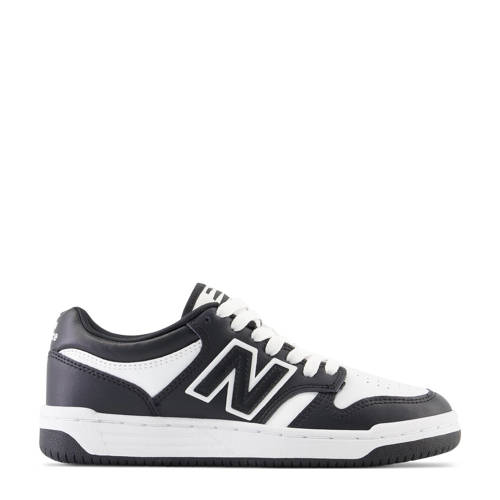 New Balance 480 SMU sneakers zwart/wit Jongens/Meisjes Leer Meerkleurig