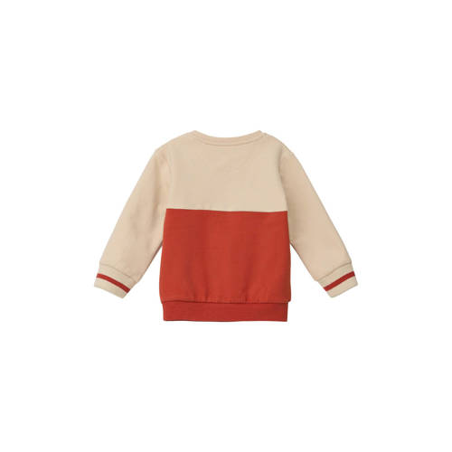 S.Oliver baby sweater beige rood Meerkleurig 50 | Sweater van